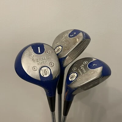 Juego de conductores Tigress de Lynx. 1 madera, 3 madera y 5 madera. Varillas flexibles regulares Foto 1 de 4