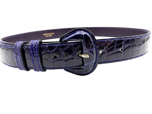 Vintage Loewe Spain Blue Belt Italy - Picture 1 of 5