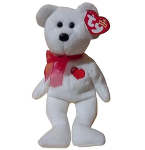 Ty Beanie Baby - CASANOVA the Bear (8 Inch) New with Tags Retired in 2007 - Picture 1 of 7