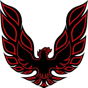 Pontiac Firebird Trans AM Vintage American Muscle Car Vinyl Sticker Decal Hood 1 - Picture 1 of 2