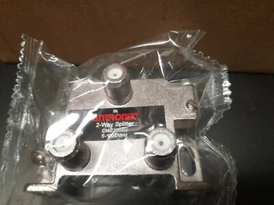 NEW Antronix CMC2002U 2-Way Splitter Coax Cable TV Internet Satellite (25 Pack) - Image 1 of 2