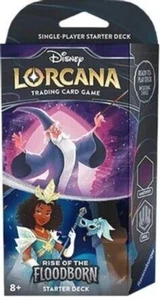 Disney Lorcana: Rise of the Floodborn Starter Deck - Ametista e acciaio - Foto 1 di 1