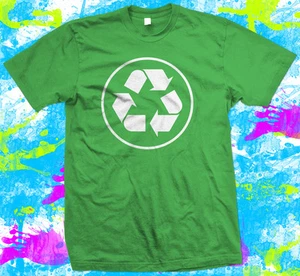 Recycle symbol T Shirt - XS to 5XL and Children's sizes - Picture 1 of 1