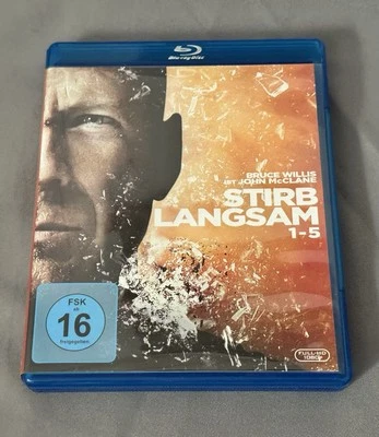 Stirb Langsam 1-5 -  5 Blu Rays - Bild 1 von 2