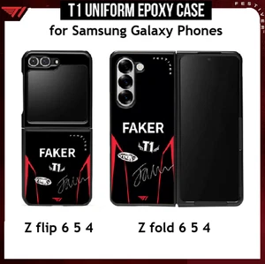 FAKER T1 Uniform x Samsung Galaxy Z Flip 6 5, Z Fold 6 5 Hülle League of Legends - Bild 1 von 8