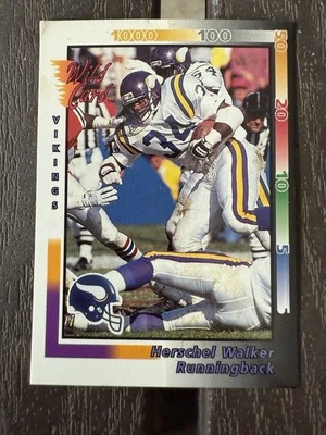 1992 Wild Card - Herschel Walker #63 - Image 1 of 2