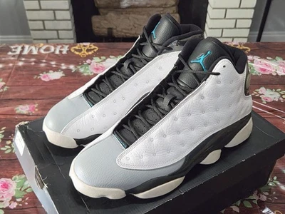 NIKE AIR JORDAN 13 BARONS RETRO SZ 10 BLACK NOT 12 OG PLAYOFF CDP FLINT 11 DB 6 - Image 1 of 4