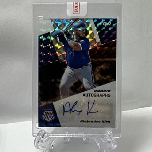 2021 Panini Mosaic - RC Autographs Mosaic Alejandro Kirk #RAM-AK WORLD SERIES!! - Picture 1 of 2