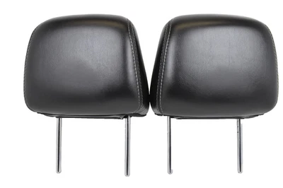 Juego de reposacabezas delantero izquierdo derecho Chrysler 300 2017-2023 cuero negro par OEM Foto 1 de 4