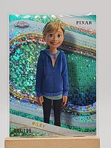 2025 Topps Chrome Disney Riley Aqua Mini Diamond #82 - Picture 1 of 2