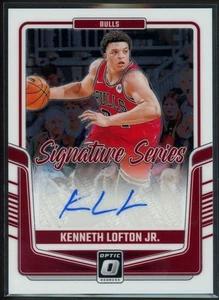 Panini Donruss Optic Kenneth Lofton Jr. Signature Series Auto 2024-25 - Imagen 1 de 2