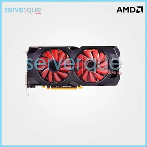 XFX AMD Radeon RX 570 8GB GDDR5 PCIe 3.0 x16 Black Edition Video Graphics Card - Picture 1 of 3