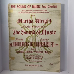 The Sound of Music Vocal Selection - Leland Hayward - Williamson Music, Inc. - Picture 1 of 1