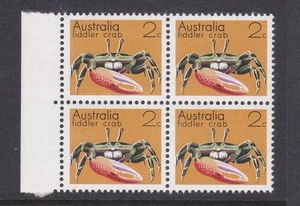 BLOQUE AUSTRALIANO 4 SELLOS DECIMALES FRESCOS MUH #BM68 - Imagen 1 de 2