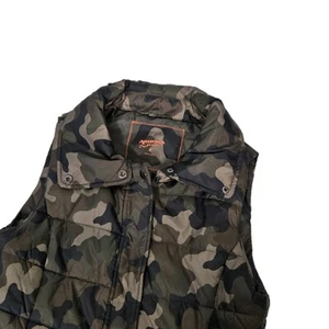 Arizona The Original Jean Co Camouflage Camo Puffy Vest Size Medium - Picture 1 of 6