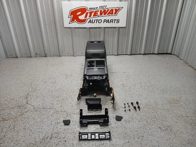 17-20 F250SD F350SD 450 550 FLOW THROUGH CENTER CONSOLE ASSY TAN&BROWN - Image 1 of 4