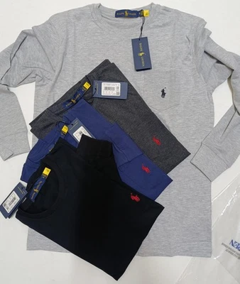 Polo Ralph Lauren 100% Algodón Manga Larga Camisa Hombre Foto 1 de 2