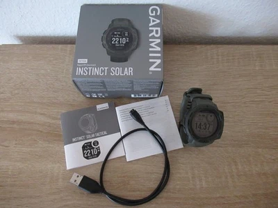 Garmin Instinct Solar Tactical GPS Smartwatch Outdoor Uhr KSK Army Bund - Bild 1 von 4