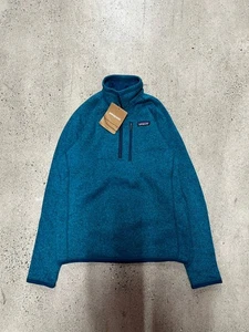 Patagonia Better Sweater Jacke Damen XS türkis grün Fleece Quarter Zip - Bild 1 von 8