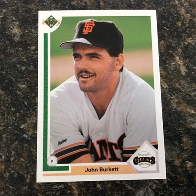 1991 Upper Deck - John Burkett #577 - Image 1 of 2