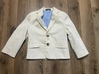 Giacca Nautica, bambino ragazzo taglia 3T, marrone chiaro, blazer, due bottoni - Immagine 1 di 4