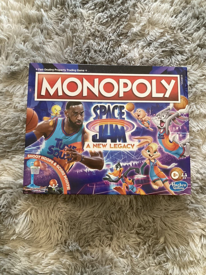Space Jam A New Legacy LeBron James Monopoly Tune Squad Exclusive Board Game - Image 1 of 4