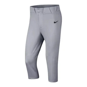 Nike Pantaloni da Baseball Vapor Select Knicker Grigio Alto BQ6432-052 Uomo Taglia S - Foto 1 di 5