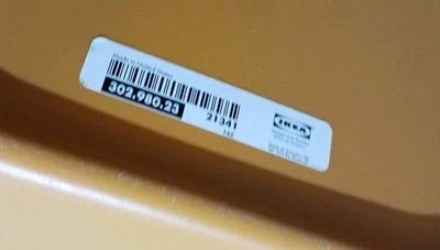 Lot Of 5 (12 X 16 X 9 Approx.) Large 302.980.23 Ikea Orange Storage 21341 - Image 1 of 4