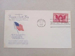 US 1948 Francis Scott Key - National Anthem Cover , Frederick - Picture 1 of 2