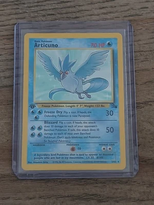 First Edition Holographic Articuno Fossil Excellent Condition - Image 1 of 2