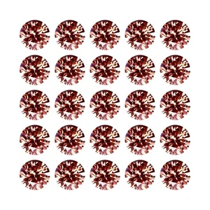 0.28 Ct VS - SI [25 Pcs Lot]  Round 1.3 MM Fancy Pink Genuine Argyle Diamond - Picture 1 of 5