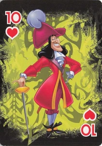 Disney Villains Captain Hook Single Swap Playing Card OOP - Picture 1 of 2