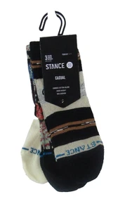 NWT Stance Traiilbound Toddler Boys Casual Crew Socks 1-2Y Multi 3-Pairs - Picture 1 of 2
