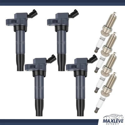 For Hyundai Sonata Equus Genesis Tucson Kia Forte Ignition Coils & Spark Plugs Foto 1 de 4