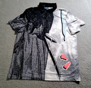 Jamie Sadock Sunsense Men`s 1/4 Zip Pullover Wailea Maui Hawaii Shirt / Size L - Picture 1 of 8