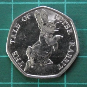 50p "Peter Rabbit" Beatrix Potter Serie zwei 2017 - Bild 1 von 4
