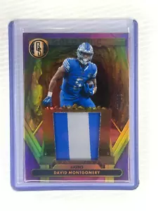 2024 Panini Gold Standard -David Montgomery #GM-DMY, Gold Mine Patch /24, Lions - Picture 1 of 2