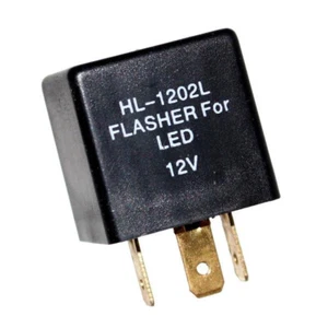 1 Indicator Relay 12V LED Flasher Relay for Vintage 0.05-20A Flasher 3 Pole New - Picture 1 of 2