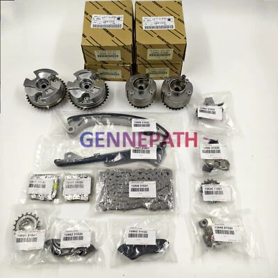 OEM For Toyota Avalon Camry RAV4 Lexus 3.5Timing Chain Kit Camshaft VVT Sprocket - Image 1 of 4