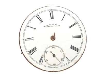 RELOJ BOLSILLO ANTIGUO WALTHAM MODELO 1888 MOVIMIENTO Y ESFERA GRADO Nº2O TALLA 16s 7j Foto 1 de 4