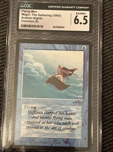 FLYING MEN Arabian Nights MTG Graded CGC 6 Magic The Gathering 1993 Free Shippin - Picture 1 of 3