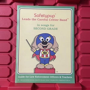 Safety Pup Songs For Second Grade Guide Law Enforcement And Teachers Vtg 1986 - Picture 1 of 2