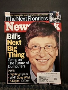 2003 November 24 Newsweek Magazine, Bill Gates (MH605) - Imagen 1 de 2