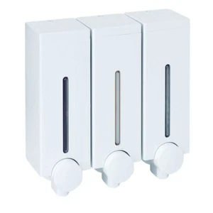 P. Nova Wall Mounted Liquid Soap / Sanitizer Dispenser, 450 ML (White) - Picture 1 of 3