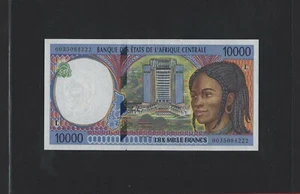 Central African Republic 10000 10.000 FRANCS 2000 P-405Lf GEM UNC - Picture 1 of 2