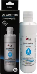 New Genuine LG Refrigerator Water Filter LT1000P LT1000PC LT1000PCS ADQ74793501 - Picture 1 of 4