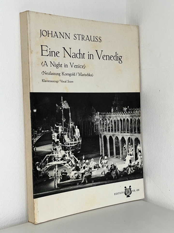 Eine Nacht in Venedig (A Night in Venice) by Johann Strauss - Cranz Vocal Score - Image 1 of 1