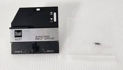 Dual 1237 Turntable, Start Stop Switch Lever Control, Genuine OEM Part - Image 1 of 4