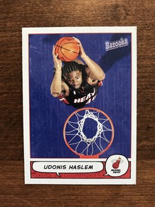 Udonis Haslem 2004-05 Bazooka Mini #127 Miami Heat
