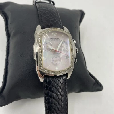 AQUA MASTER “ Chronograph “ Watch- W/ Battery & Guaranteed!  - Image 1 of 4